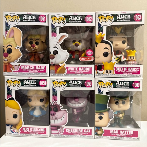 Funko Pop Bundle Of Alice In Wonderland